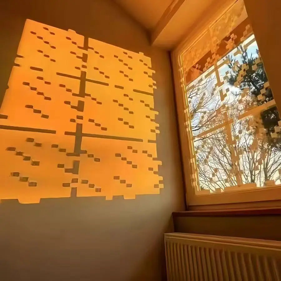 Minecraft Glass Window Decoration